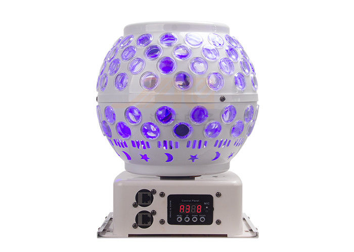 RGB 3 في 1 50W LED تأثير ديسكو أضواء المسرح كريستال ماجيك الكرة