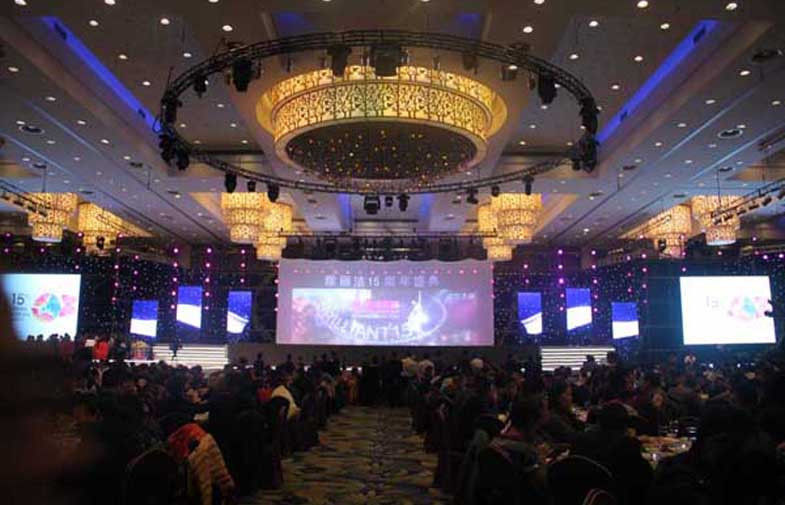 السوبر مشرق RGB 6 × 4M LED ستار الستار، خلفية ستارة من القماش للمرحلة الخلفية