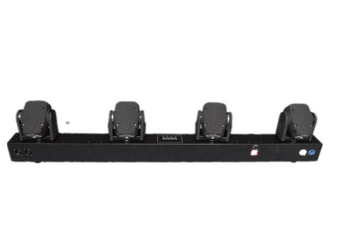 4 رؤساء شعاع LED نقل رئيس ضوء غسيل لنادي ديسكو والزفاف 6CH / 17CH