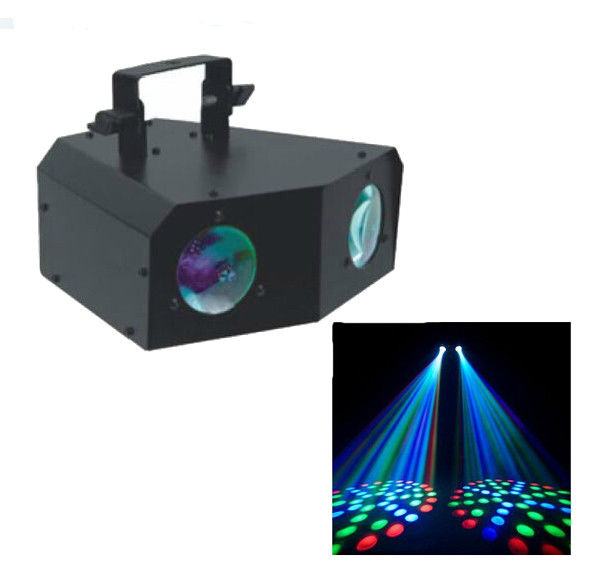 2 العين DJ المرحلة الأنوار 3 قناة DMX-512 بقيادة ضوء تأثير / الكريسمس أضواء الديكور