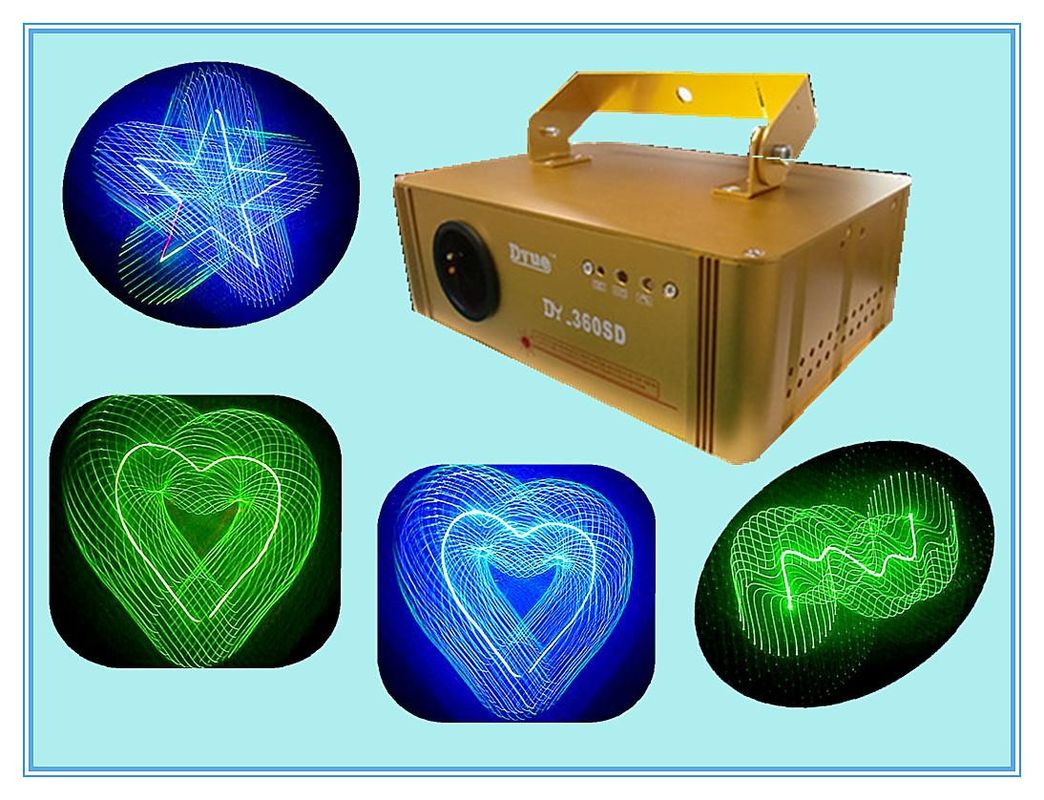 3D تأثير الليزر ضوء المرحلة الحدث الديكور المرحلة معدات وتركيبات الإضاءة