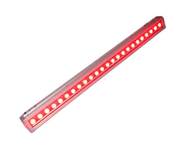 24PCS 4W RGBW 4IN1 DMX IP65 أدى الجدار غسالة الضوء النادي الليلي بار ضوء الثابت